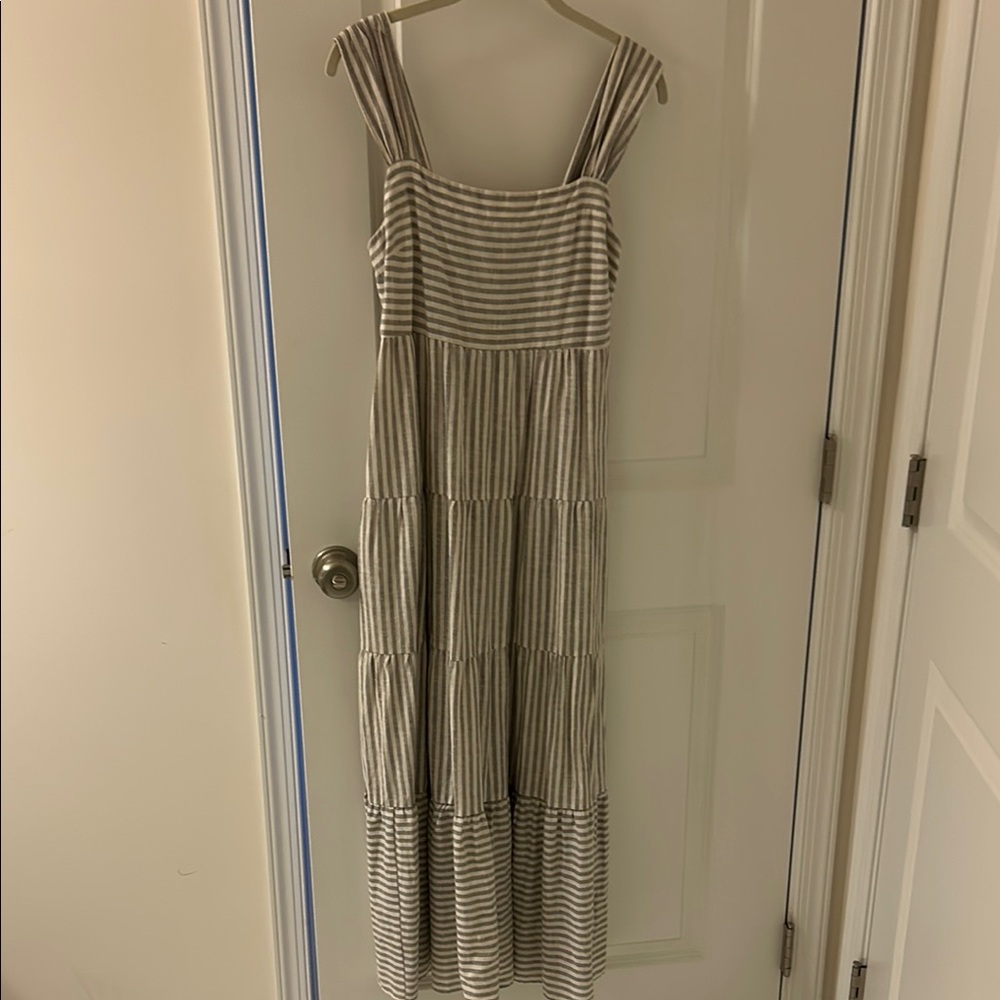 Striped Madewell Maxi Dress
